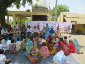 WaterWheel distribution programme at Kadit