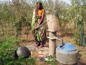 Walking 20k for water is enough of a challenge