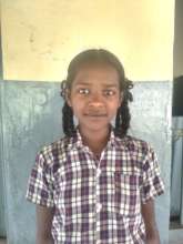 Ananya happy in school