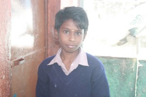 Arvind,a student of the school.