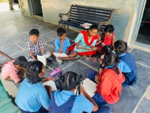 Daily classes by ACT Teacher at the school