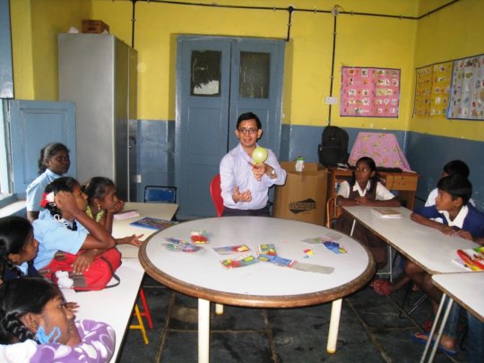 Science lab in progress