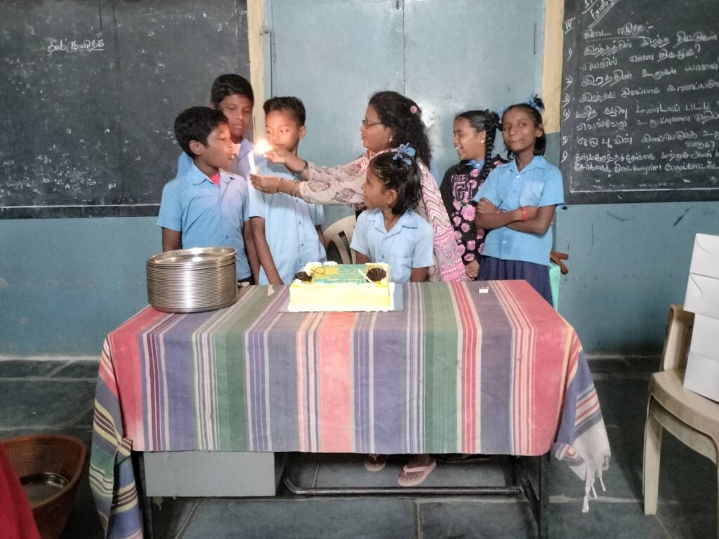 Birthday celebrations at the School