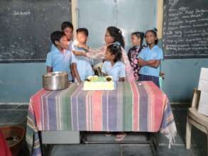 Birthday celebrations at the School