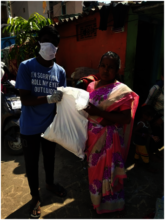 Giving free rations