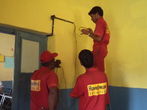 electrical wiring work
