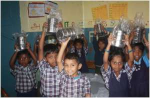 The tiffin box distribution