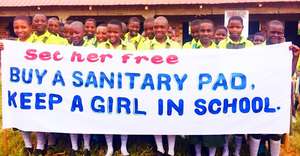 100 Pads Distributed at Glory of Christ!