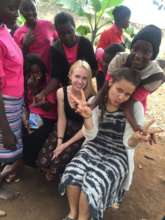 GROW Interns and girls in SHF's vocational program