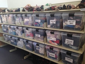 Our newly organised stockroom