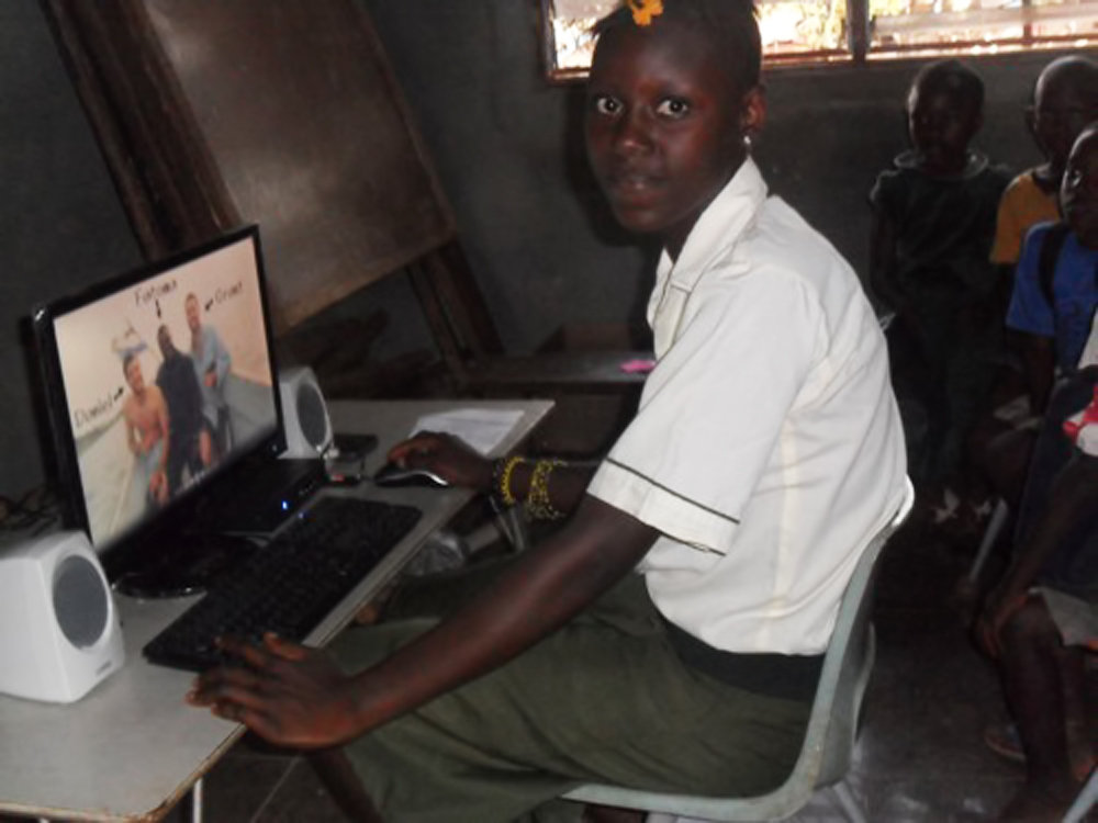 Provide Computer Training at Freetown Computer Lab