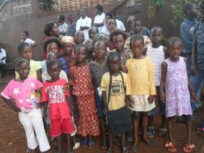 group of children at Door of Hope