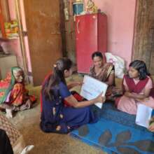 Adolescent girl peer leader