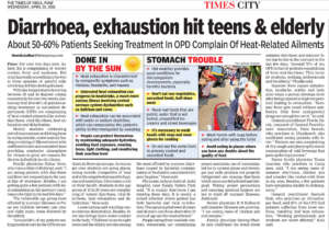 Diarrhoea, exhaustion hits teen and elderly