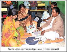Married Adolescent Girls are receiving services