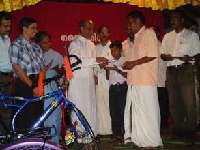 Distribution of First Bicycle