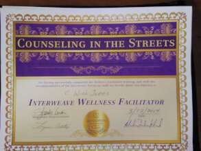 Counseling In The Street Awarded to IHI Staff