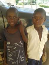 So young to have to flee their homes