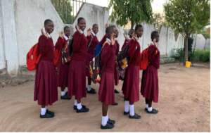 Girls at Butiama Safe House
