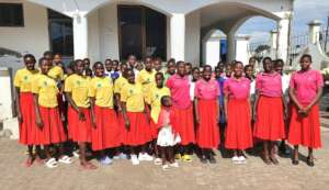 Girls who live at Safe House Mugumu