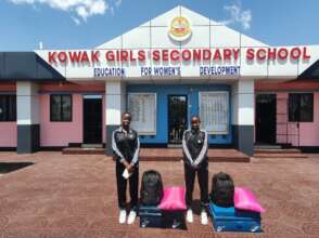 Education support for girl back to school