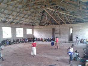 Inside the new Dining Hall