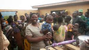 Rhobi with Kurya mothers and children
