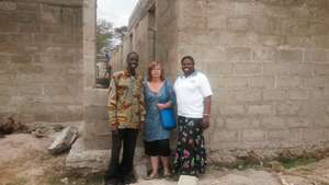 Rhobi with colleague and TDT's Janet Chapman