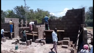 Building team at work a few weeks ago