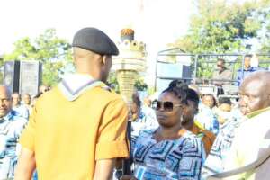 Rhobi with Uhuru torch