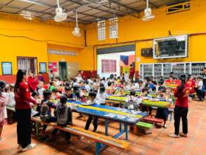 As you can imagine, it's a very busy time of day!