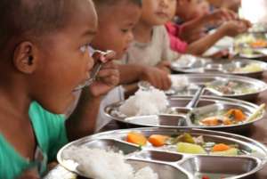 Hot lunches for disadvantaged children