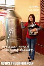 Have you ever seen a rice cooker this big before?