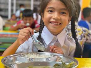 hot lunches for students at our Education Center
