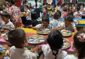 Providing hundreds of hot lunches every day