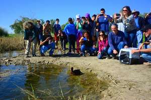 Enjoying doing their part for this program