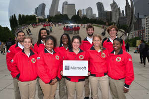 The City Year team at John Hope High School