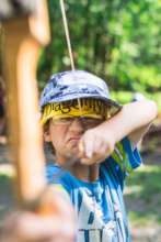 In the zone at archery