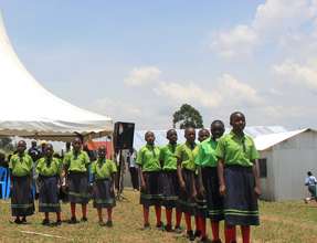 Children performing during the opening