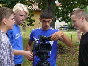 Slava learns shooting.