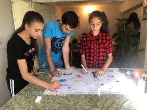 The journalists during the seminar