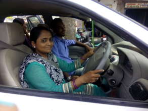 Driving training on the road