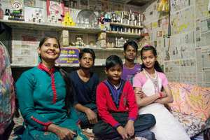 Chand now supports herself and her four kids