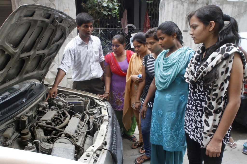 Learning about the car