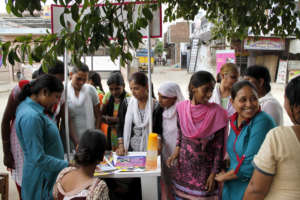 Outreach activities to get more women on wheels