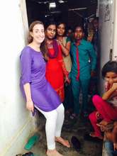 My Visit with Poonam and her family in the Basti