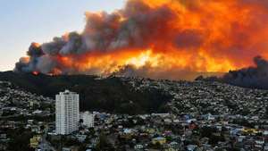 Supporting victims of the fire in Valparaiso-Chile