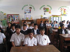 Classroom of meditators