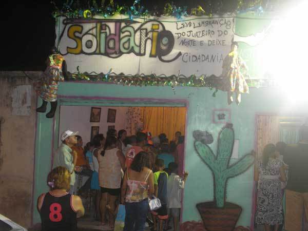 The new store where the ladies cooperative sell their goods