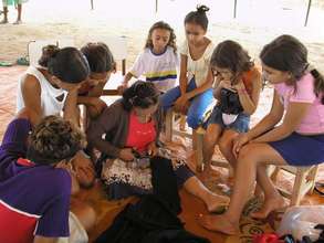 Family members learn from older generations